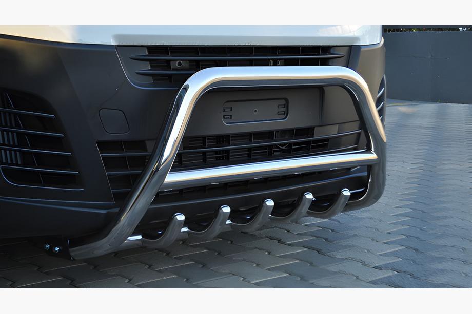 Opel Vivaro 2019- Paraurti Anteriore WT003 (Acciaio Inox) Image
