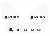 Lexus LX570/450d 2008-2022 Emblema / badge KURO Black Edition (3 pz) foto 2