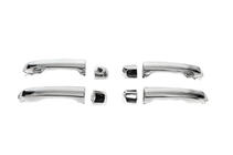 Toyota Land Cruiser 200 2007-2021 Maniglie porta complete 2015-2021 (Cromo, 4 pz) foto 2
