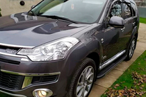 Mitsubishi Outlander 2006-2012 Pedane laterali Bosphorus Grey (2 pz, alluminio) foto 2