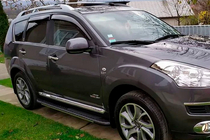 Mitsubishi Outlander 2006-2012 Pedane laterali Bosphorus Grey (2 pz, alluminio) foto 1