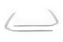 Lexus LX570/450d 2008-2022 Cornici angolari vetro posteriore (2 pz, acciaio inox) foto 2