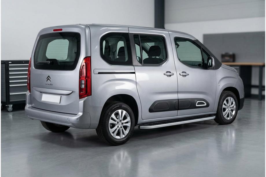 Citroen Berlingo/Multispace 2018- Pedane Laterali Tayga Grey (2 pz, Alluminio) Image