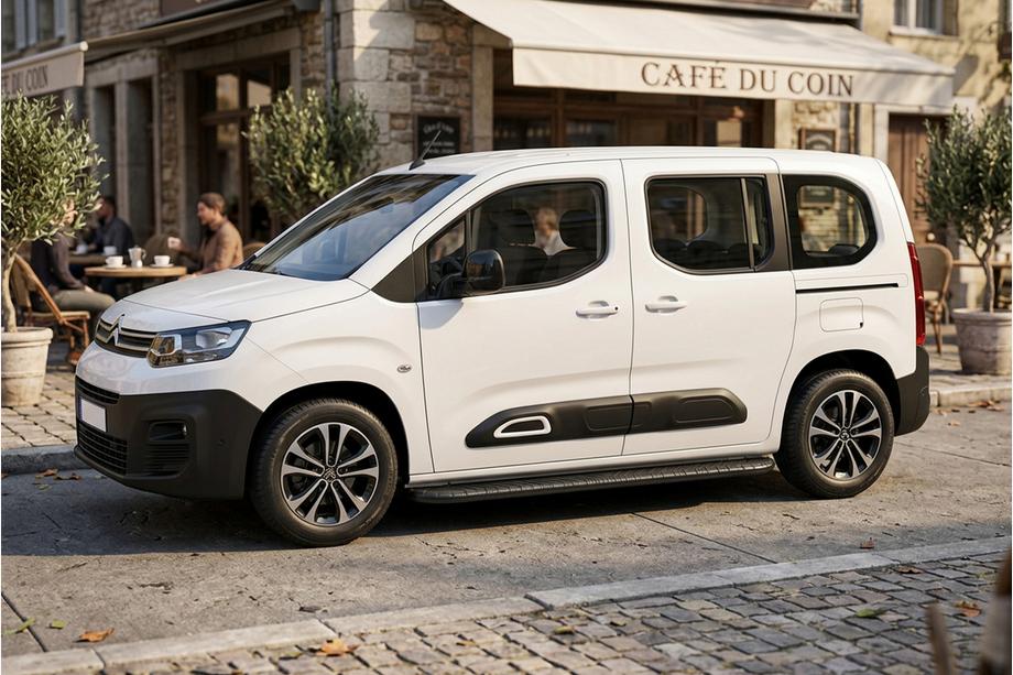 Citroen Berlingo/Multispace 2018- Pedane Laterali Bosphorus Black (2 pz, Alluminio) Image