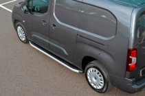 Peugeot Partner/Rifter 2019- Pedane Laterali Fullmond (2 pz, Alluminio) foto 7