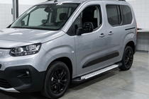 Opel Combo 2019- Pedane laterali Allmond Grey (2 pz, alluminio) foto 1