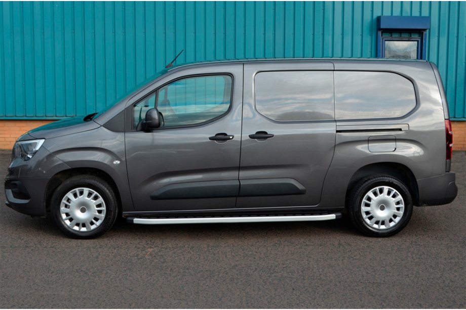 Opel Combo 2019- Pedane Laterali Fullmond (2 pz, Alluminio) Passo Lungo Foto 4
