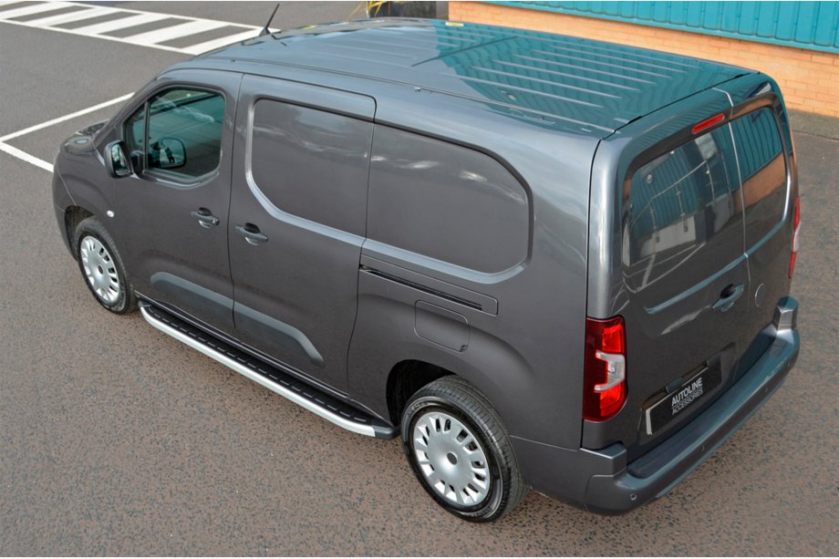 Opel Combo 2019- Pedane Laterali Fullmond (2 pz, Alluminio) Passo Lungo Foto 5