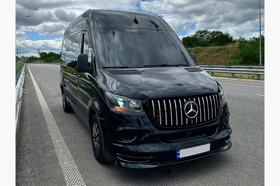 Mercedes Sprinter W907/W910 2018- Labbro paraurti anteriore V3 (primer per verniciatura) Foto 7