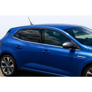 Modanature inferiori finestrini (HB, 6 pz, acciaio inox) Renault Megane IV 2016-2025 foto 1
