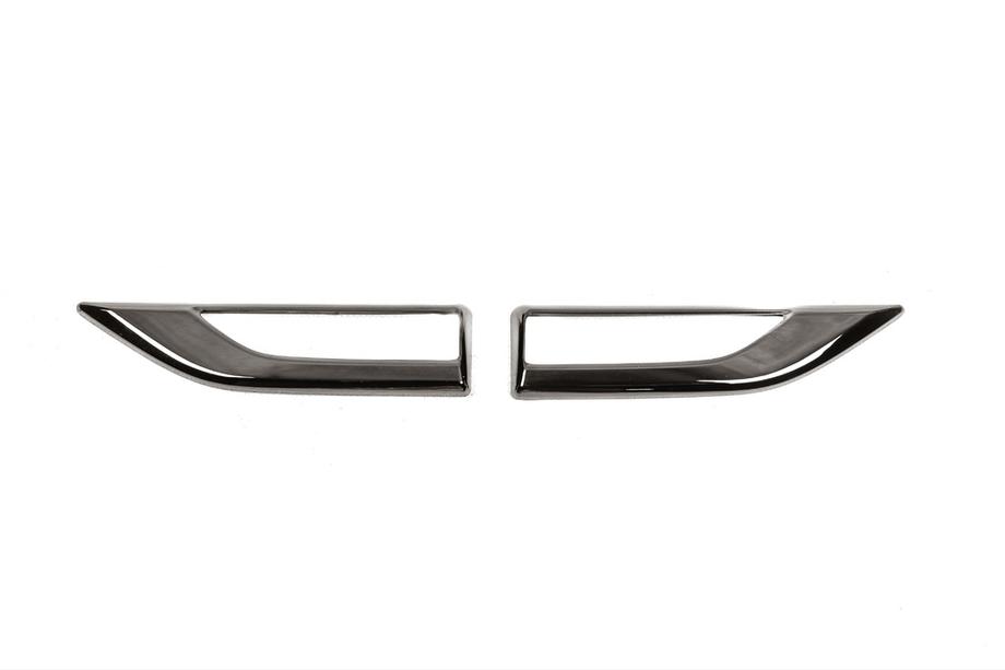 Volkswagen T6 2015-2024 Coperture indicatori laterali 2015-2019 (2 pz, cromo nero) Image