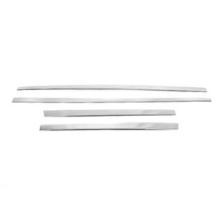 Modanature porta OmsaLine (4 pz, acciaio inox) Land Rover Discovery III 2004–2009 foto 2