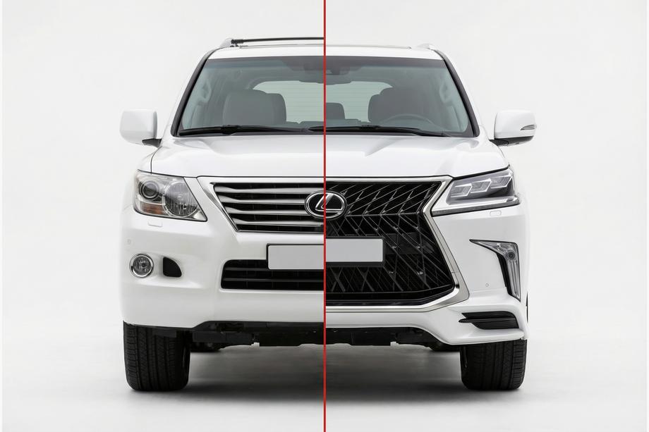 Lexus LX570/450d 2008-2022 Kit conversione facelift da modello 2008-2016 a TRD Superior (2016-2020) Foto 1