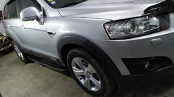 Chevrolet Captiva 2006-2019 Pedane laterali Bosphorus Grey (2 pz, alluminio) foto 2