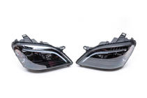 Mercedes ML W164 2005-2011 Fari anteriori con elemento LED (2005-2008, 2 pz, scuri) foto 3