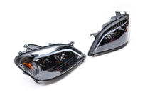Mercedes ML W164 2005-2011 Fari anteriori con elemento LED (2005-2008, 2 pz, scuri) foto 5