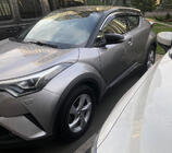 Toyota C-HR 2016-2023 Deflettori finestrini con profilo cromato (4 pz, Niken) foto 2