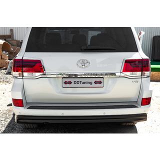 Coperture Cromate per Fanali Posteriori (2015+, 4 pezzi, Plastica) Toyota Land Cruiser 200 2007-2021 foto 2