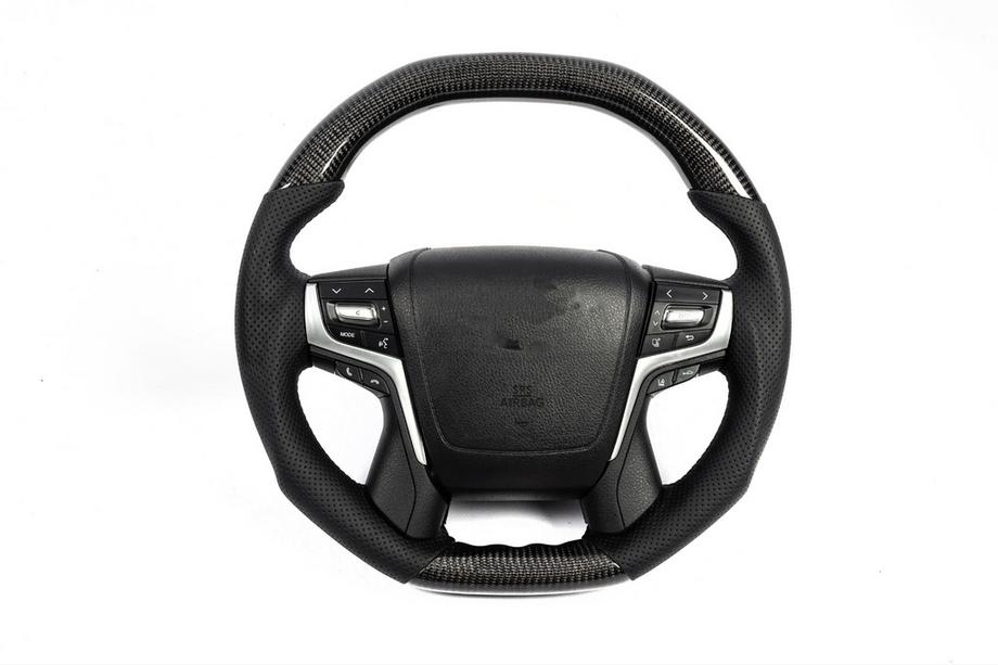 Toyota Land Cruiser Prado 150 2009-2023 Volante completo (Carbonio) Image