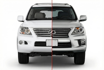 Lexus LX570/450d 2008-2022 Kit Restyling 2008-2012 a 2012-2016 Standart foto 1