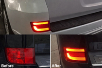 Toyota Land Cruiser 200 2007-2021 Fendinebbia Posteriori 2016+ (LED) foto 1