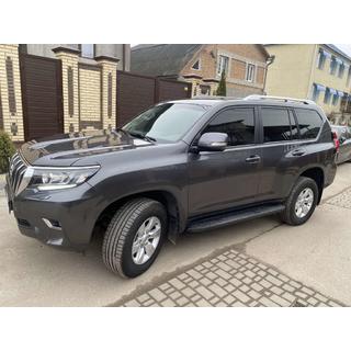 Barre Tetto Design Originale (Grigie, 2 pz) Toyota Land Cruiser Prado 150 2009-2023 foto 1