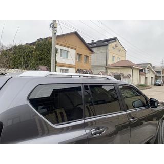 Barre Tetto Design Originale (Grigie, 2 pz) Toyota Land Cruiser Prado 150 2009-2023 foto 3
