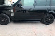 Range Rover III L322 2002-2012 Pedane Laterali Tayga Black (2 pz, Alluminio) foto 5