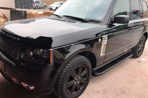 Range Rover III L322 2002-2012 Pedane Laterali Tayga Black (2 pz, Alluminio) foto 2