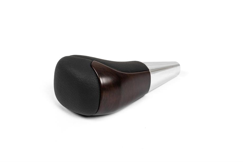 Toyota Land Cruiser 200 2007-2021 Pomello Cambio (Pelle Nera + Legno Scuro) Image
