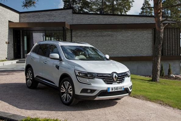 La seconda generazione di medie dimensioni di crossover di Renault Koleos