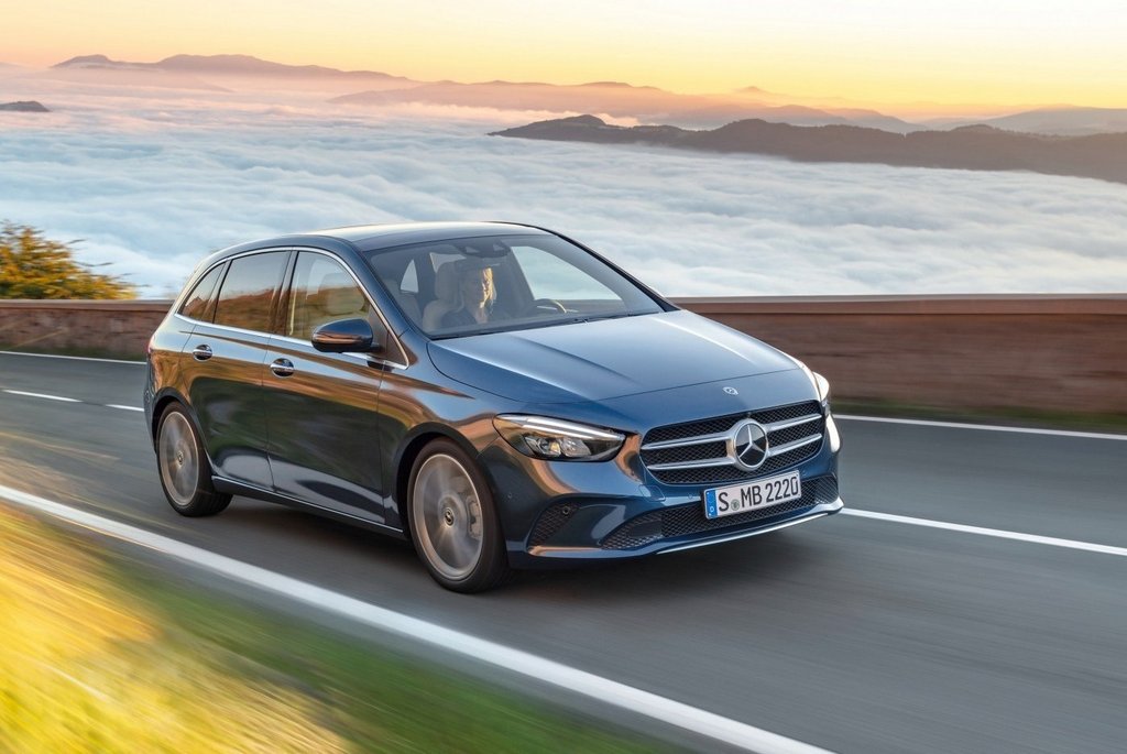 Furgone ultracompatto della terza generazione Mercedes-Benz Classe B.