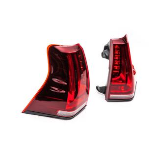 Fanali Posteriori GX-Tipo (2017-2023, 2 pz) Toyota Land Cruiser Prado 150 2009-2023 foto 2