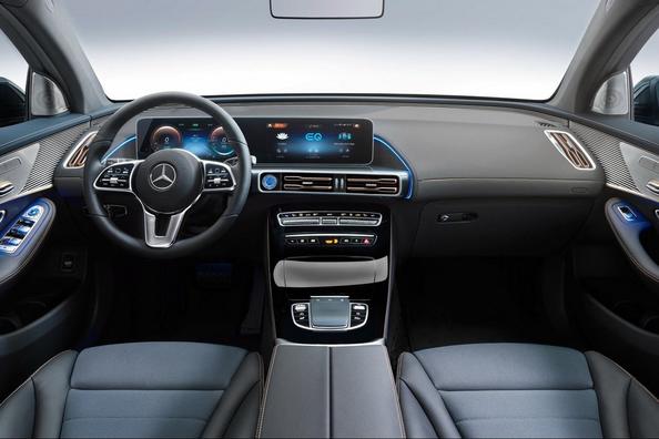 Elettrico, trazione integrale crossover Mercedes-Benz EQC Foto 5
