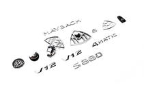 Mercedes-Benz Set emblemi Maybach foto 3