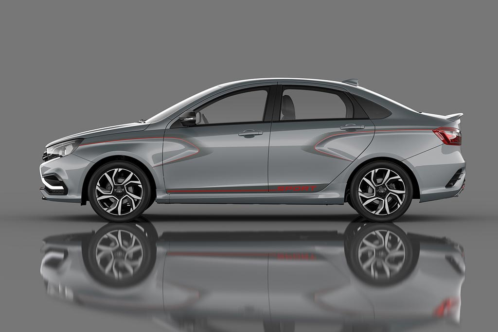 Sport modifica berlina Lada Vesta Sport