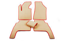 Hyundai Santa Fe 2 2006-2012 Tappetini EVA (Beige) foto 10