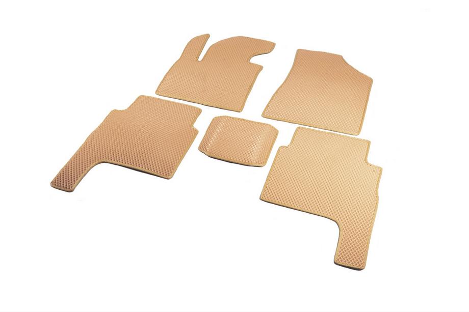 Hyundai Santa Fe 2 2006-2012 Tappetini EVA (Beige) 2006-2010 Foto 15
