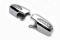 Ford Focus II 2005-2008 Cover Specchietti LED (2 pz, ABS) foto 4