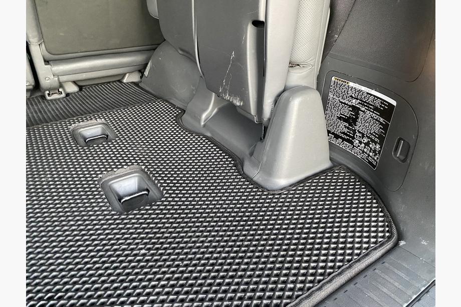 Lexus LX570/450d 2008-2022 Tappetino bagagliaio 2 pz (EVA, 7 posti, Nero) Foto 2