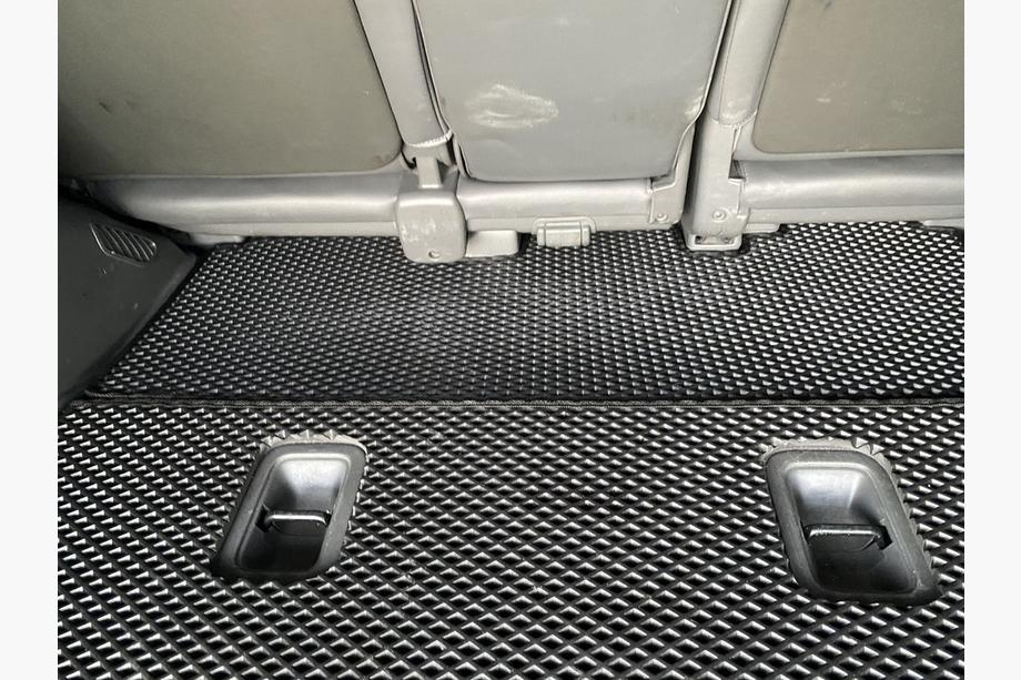Lexus LX570/450d 2008-2022 Tappetino bagagliaio 2 pz (EVA, 7 posti, Nero) Foto 4