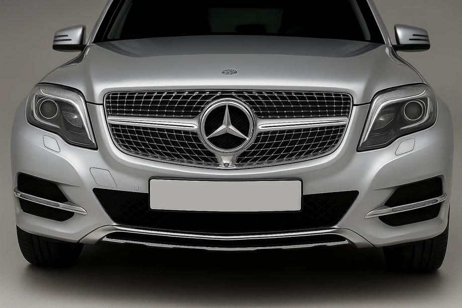 Mercedes GLK class X204 2008-2015 Griglia Anteriore Diamond Silver (2013-2015) Image