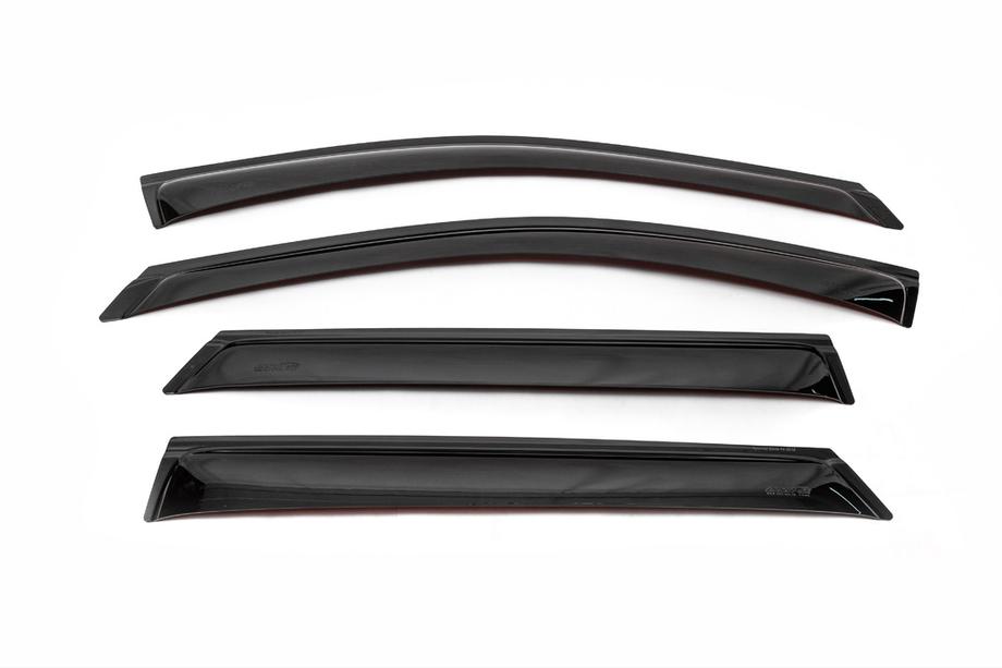 Hyundai Santa Fe 3 2012-2018 Deflettori Finestrini (4 pz, ANV) Foto 2