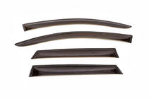 Mazda 3 2003-2009 Deflettori Finestrini HB (4 pz, ANV) foto 2