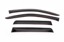 Mitsubishi Outlander 2006-2012 Deflettori Finestrini (4 pz, ANV) foto 2