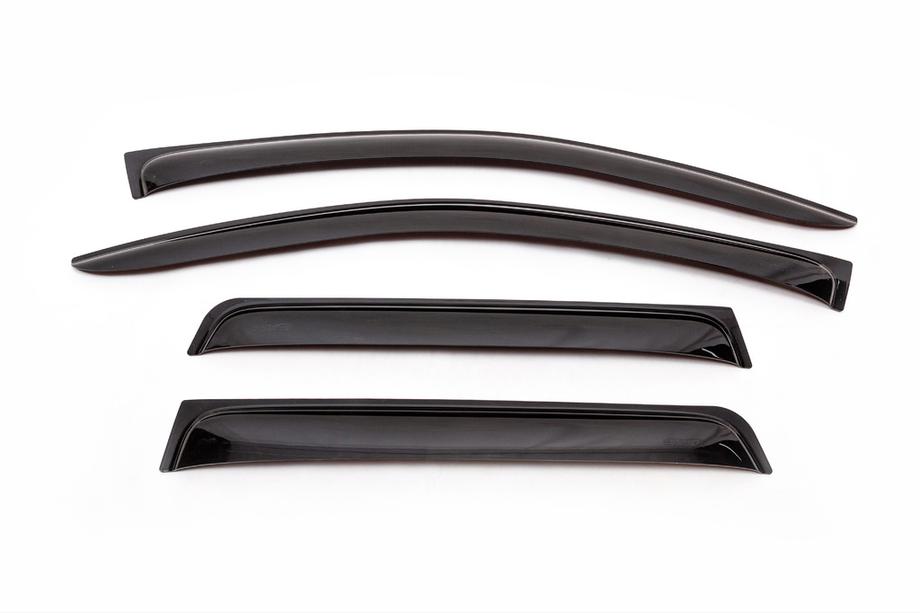 Mitsubishi Outlander 2006-2012 Deflettori Finestrini (4 pz, ANV) Foto 2