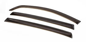 Renault Sandero 2007-2013 OFFERTA! Deflettori posteriori e 1 anteriore (3 pz, ANV) foto 2