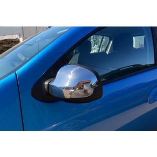 Coperture Specchietti (2 pz, Acciaio Inox) Renault Sandero 2013-2022 foto 2