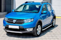 Renault Sandero 2013-2022 Pedane Laterali Fullmond (2 pz, Alluminio) foto 1