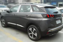 Peugeot 3008 2016-2023 Coperture montanti porta in acciaio inox foto 2